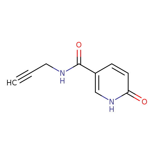 6-oxo-N-(prop-2-yn-1-yl)-1,6-dihydropyridine-3-carboxamide