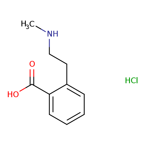 2-[2-(methylamino)ethyl]benzoic acid hydrochloride
