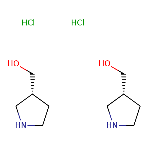 3-Pyrrolidinemethanol, hydrochloride (1:1), (3R)-