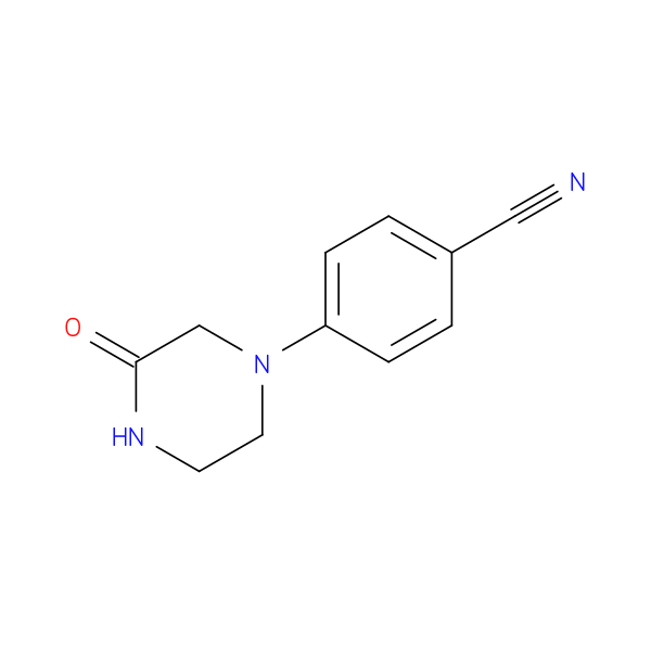 4-(3-Oxopiperazin-1-yl)benzonitrile