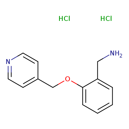 {2-[(pyridin-4-yl)methoxy]phenyl}methanamine dihydrochloride