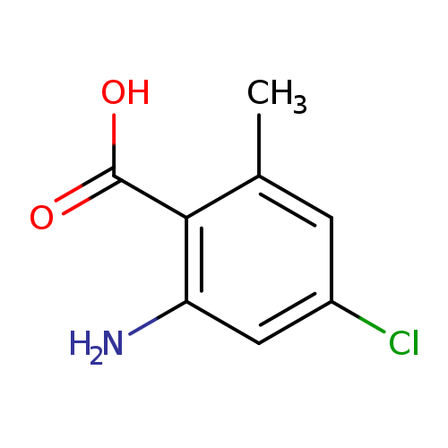 2-amino-4-chloro-6-methylbenzoic acid
