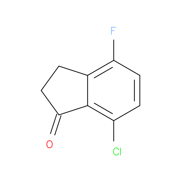 7-Chloro-4-fluoro-2,3-dihydro-1H-inden-1-one