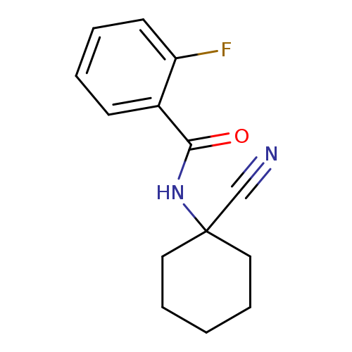 N-(1-CYANO-CYCLOHEXYL)-2-FLUORO-BENZAMIDE