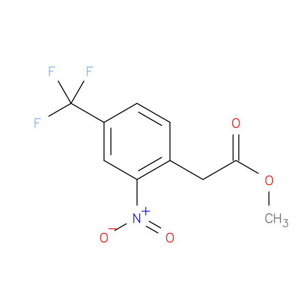 Methyl 2-(2-nitro-4-(trifluoromethyl)phenyl)acetate