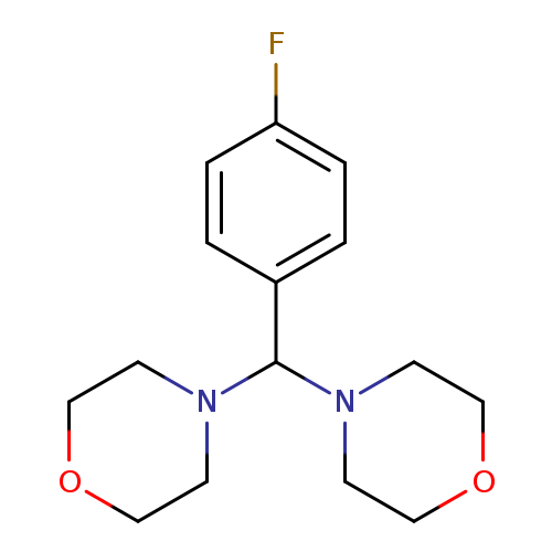 4,4'-((4-Fluorophenyl)methylene)dimorpholine