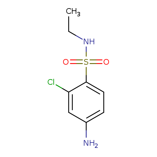 4-amino-2-chloro-N-ethylbenzene-1-sulfonamide