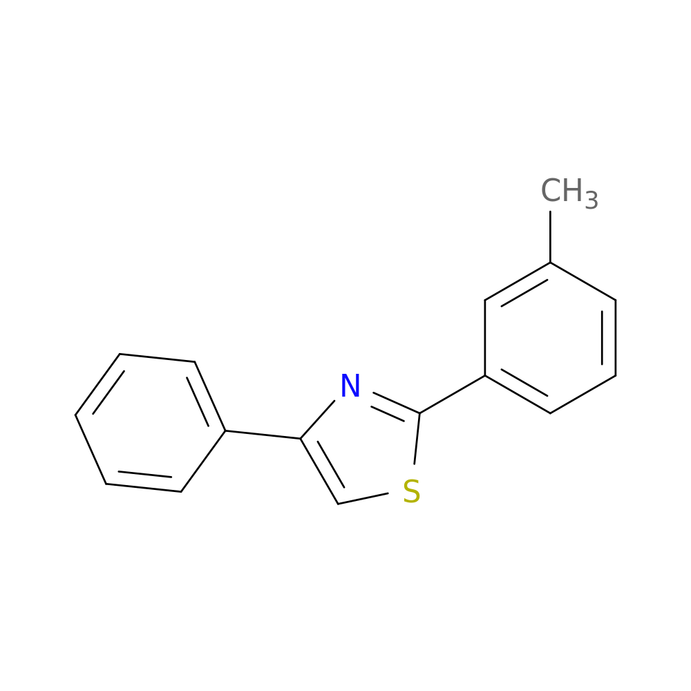 4-Phenyl-2-(m-tolyl)thiazole