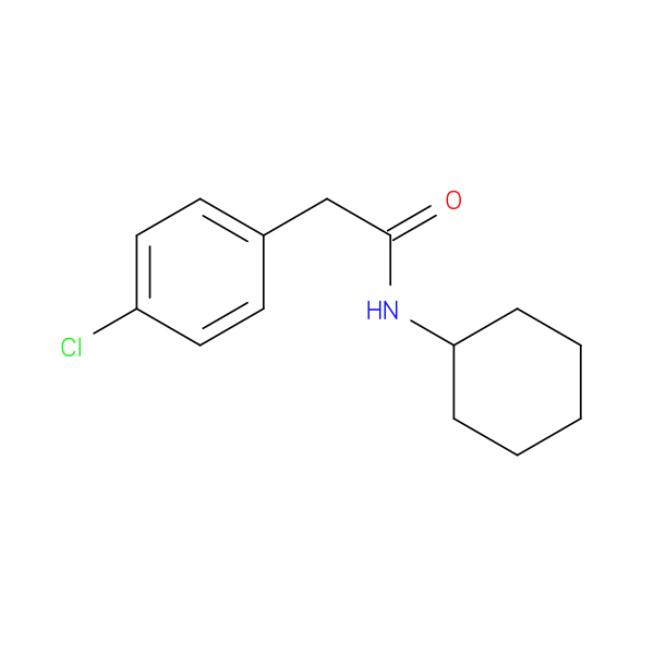 2-(4-Chlorophenyl)-N-cyclohexylacetamide