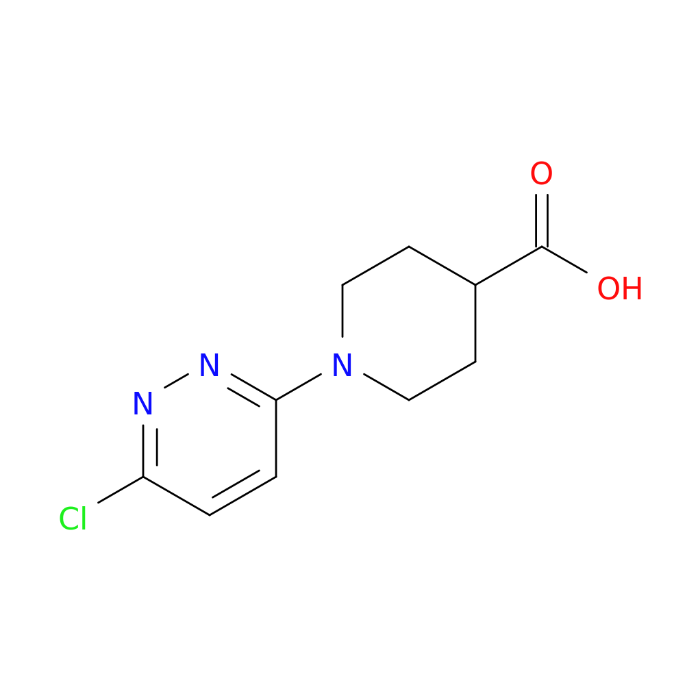 1-(6-Chloropyridazin-3-yl)piperidine-4-carboxylic acid