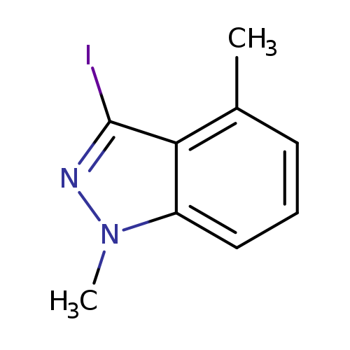 3-Iodo-1,4-dimethyl-1H-indazole