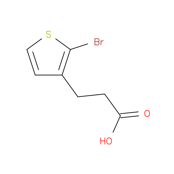 3-(2-bromothiophen-3-yl)propanoic acid