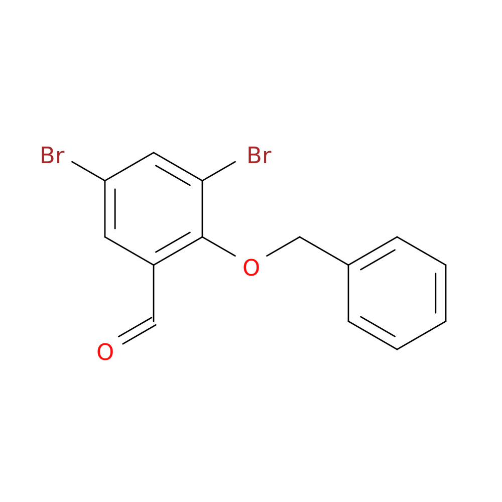 2-(Benzyloxy)-3,5-dibromobenzaldehyde