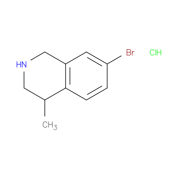 7-bromo-4-methyl-1,2,3,4-tetrahydroisoquinoline hydrochloride
