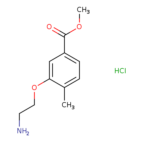 methyl3-(2-aminoethoxy)-4-methylbenzoatehydrochloride