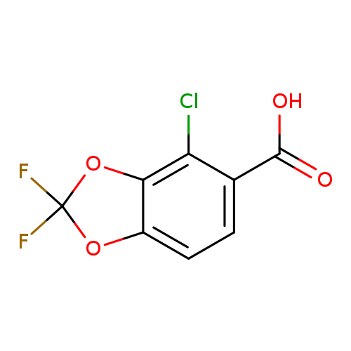 4-chloro-2,2-difluoro-1,3-dioxaindane-5-carboxylic acid