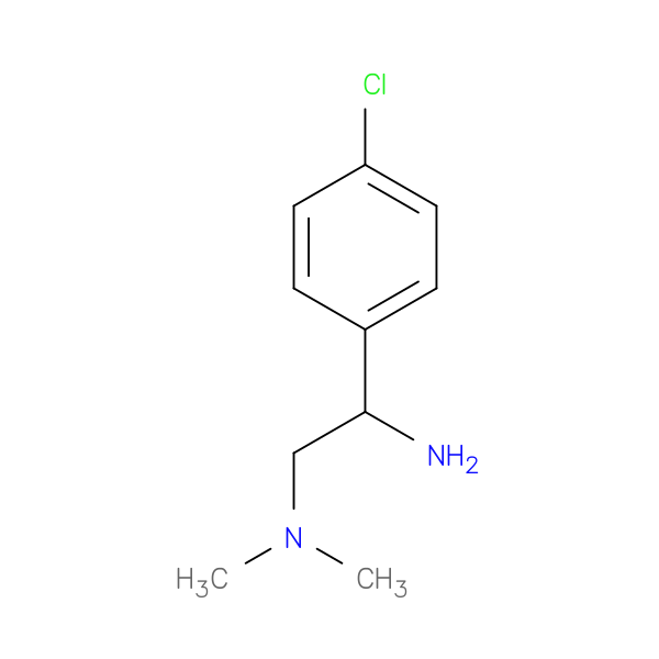 [2-Amino-2-(4-chlorophenyl)ethyl]dimethylamine