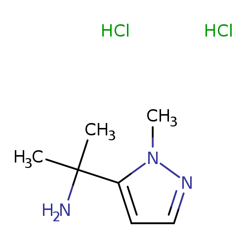 2-(1-methyl-1H-pyrazol-5-yl)propan-2-amine dihydrochloride