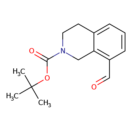 tert-butyl8-formyl-1,2,3,4-tetrahydroisoquinoline-2-carboxylate