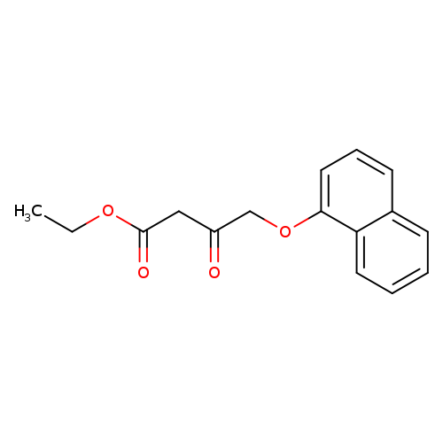 ethyl 4-(naphthalen-1-yloxy)-3-oxobutanoate