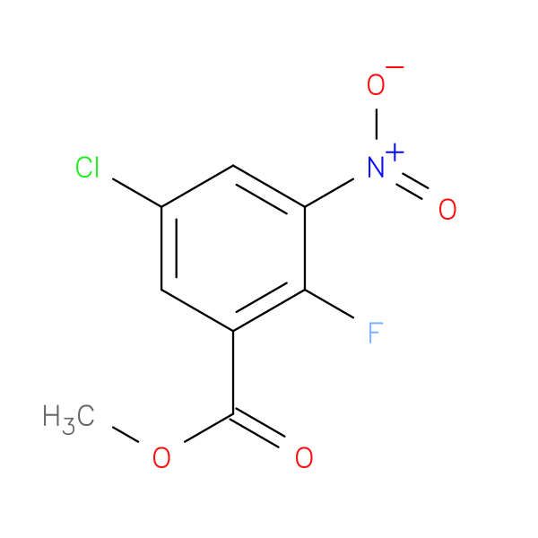 Methyl 5-chloro-2-fluoro-3-nitrobenzoate