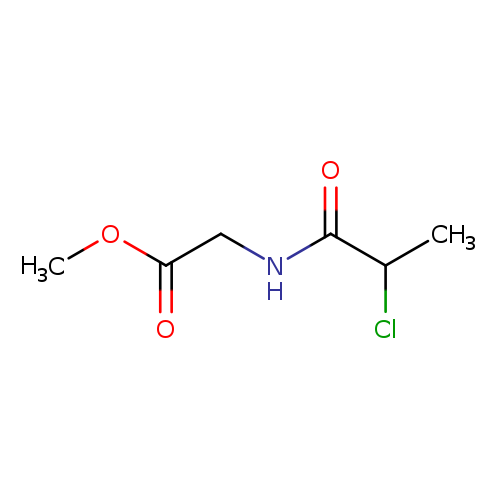 methyl 2-(2-chloropropanamido)acetate
