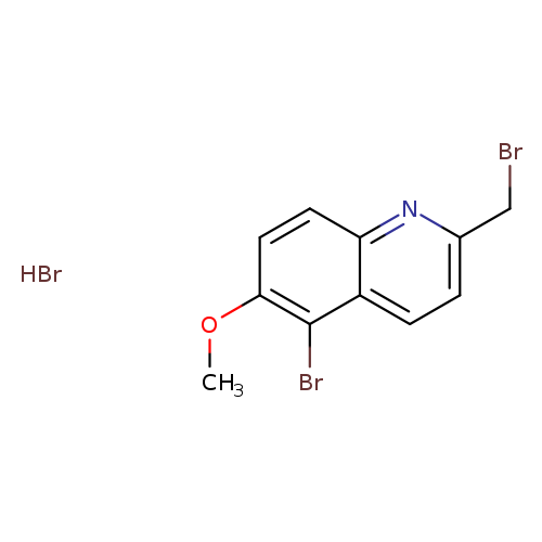 5-bromo-2-(bromomethyl)-6-methoxyquinolinehydrobromide