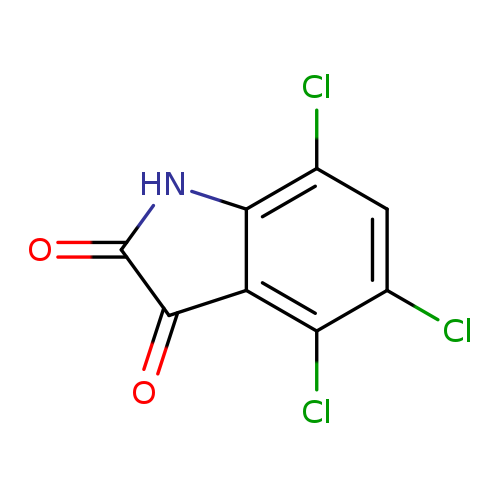 1H-Indole-2,3-dione, 4,5,7-trichloro-