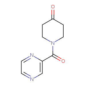 1-(2-Pyrazinylcarbonyl)-4-piperidinone