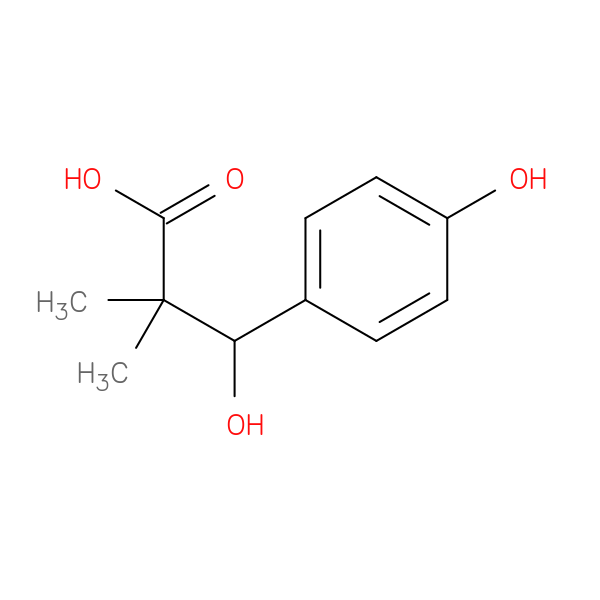 3-Hydroxy-3-(4-hydroxyphenyl)-2,2-dimethylpropanoic Acid