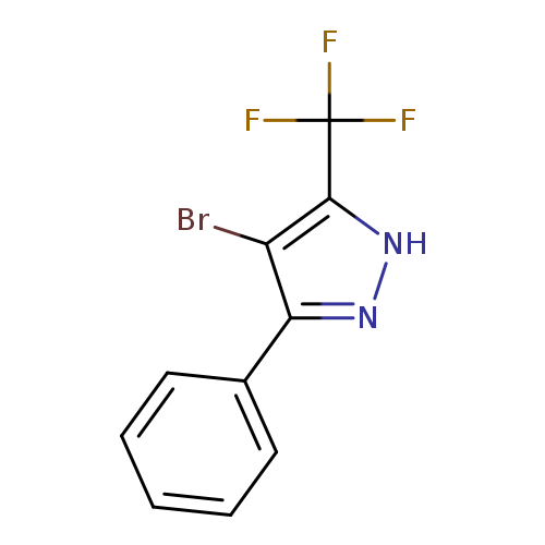 4-Bromo-5-phenyl-3-(trifluoromethyl)pyrazole