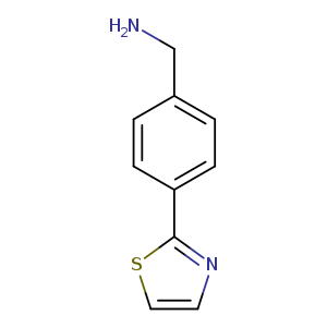 [4-(1,3-Thiazol-2-yl)phenyl]methylamine