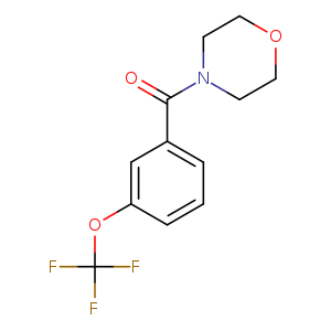 4-[3-(trifluoromethoxy)benzoyl]morpholine