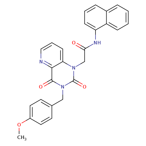 2-{3-[(4-methoxyphenyl)methyl]-2,4-dioxo-1H,2H,3H,4H-pyrido[3,2-d]pyrimidin-1-yl}-N-(naphthalen-1-yl)acetamide