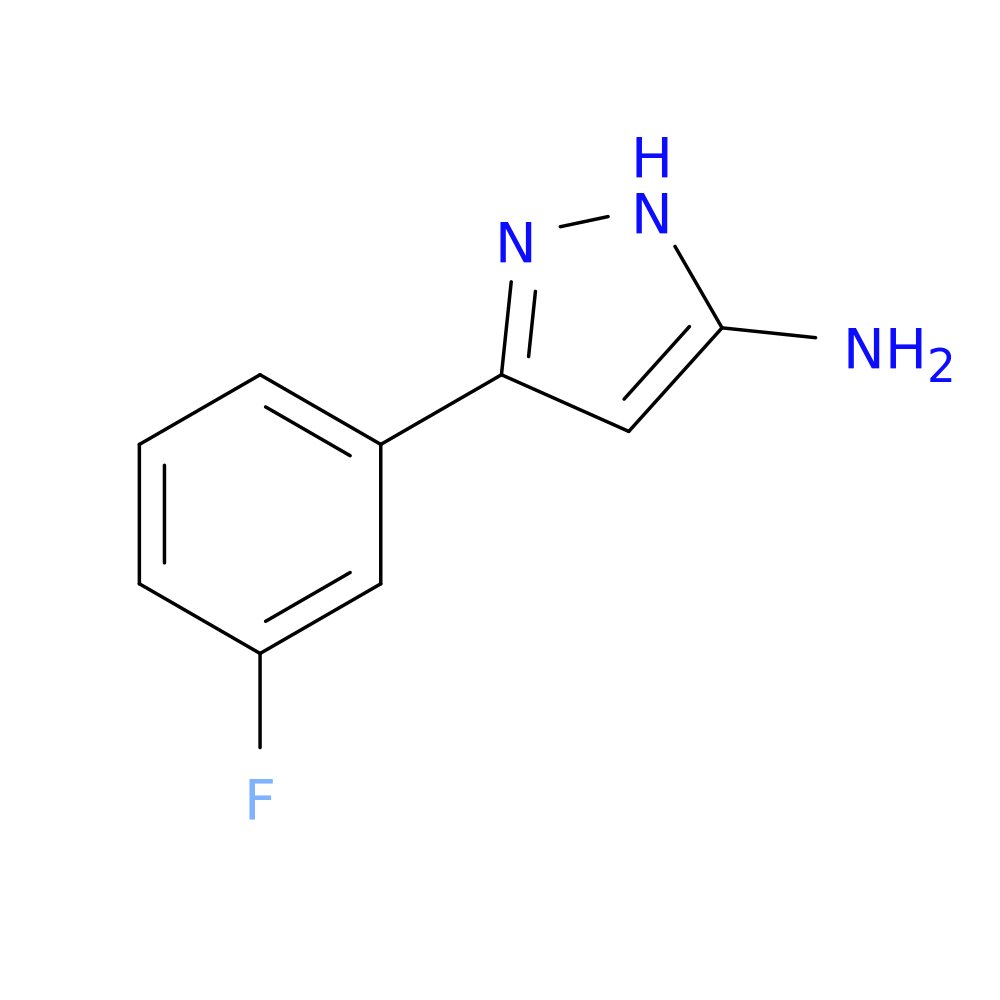 5-Amino-3-(3-fluorophenyl)pyrazole