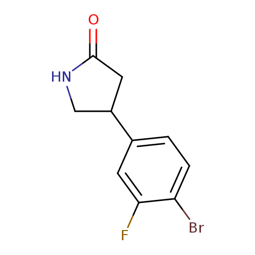4-(4-BROMO-3-FLUOROPHENYL)PYRROLIDIN-2-ONE