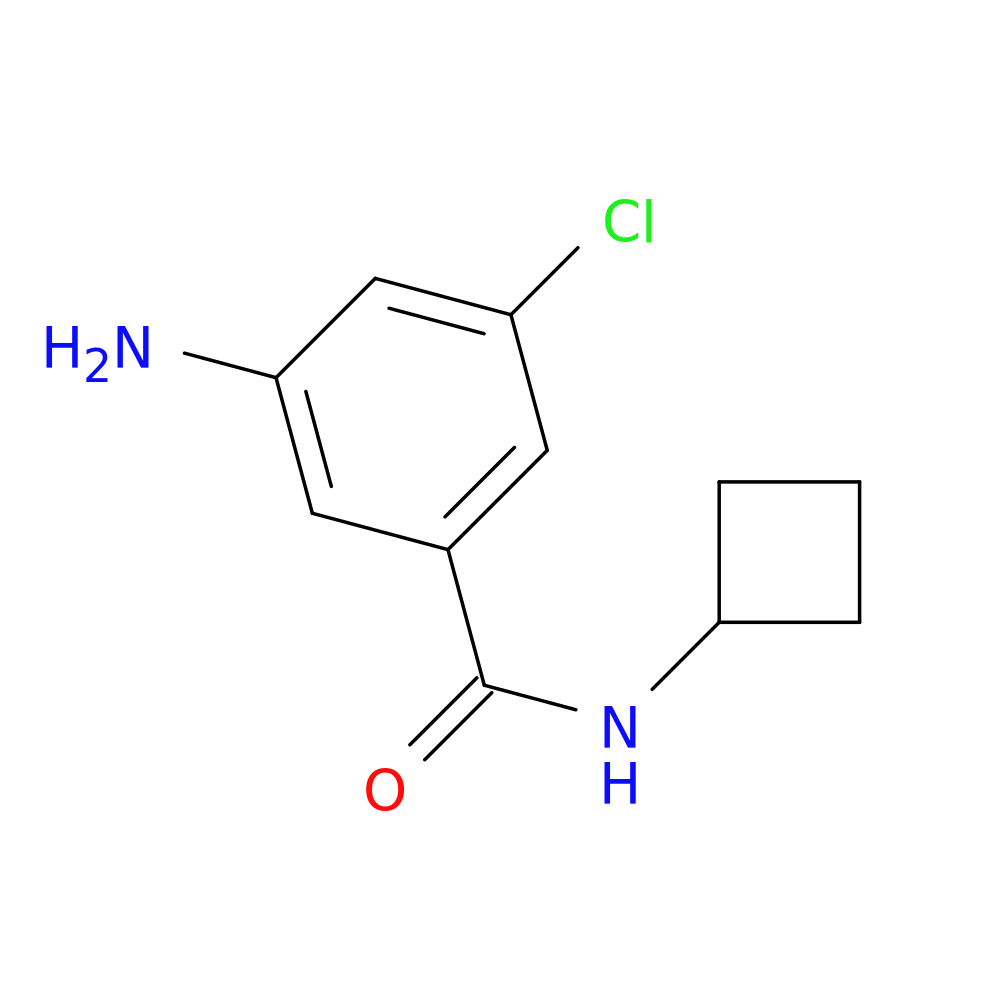 3-Amino-5-chloro-N-cyclobutylbenzamide