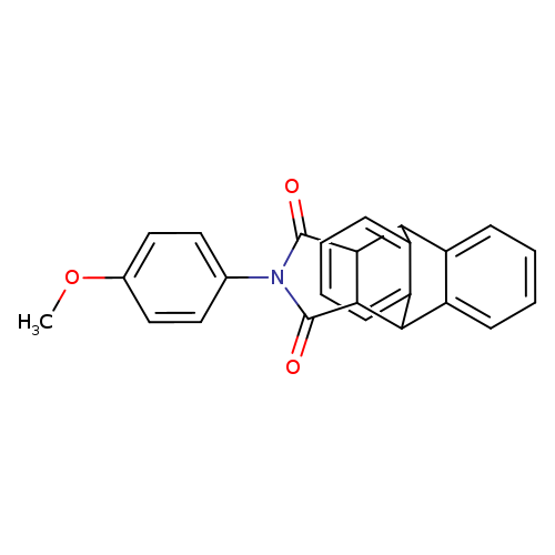 17-(4-methoxyphenyl)-17-azapentacyclo[6.6.5.0^{2,7}.0^{9,14}.0^{15,19}]nonadeca-2,4,6,9(14),10,12-hexaene-16,18-dione