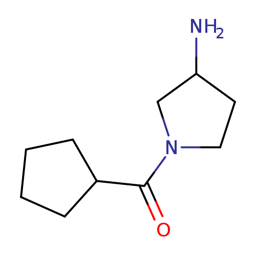 1-cyclopentanecarbonylpyrrolidin-3-amine