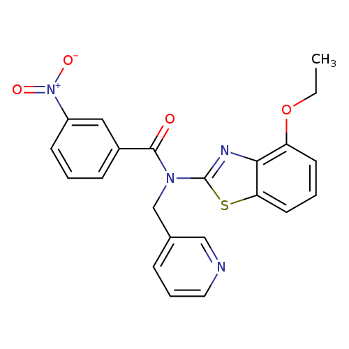 N-(4-ethoxy-1,3-benzothiazol-2-yl)-3-nitro-N-[(pyridin-3-yl)methyl]benzamide