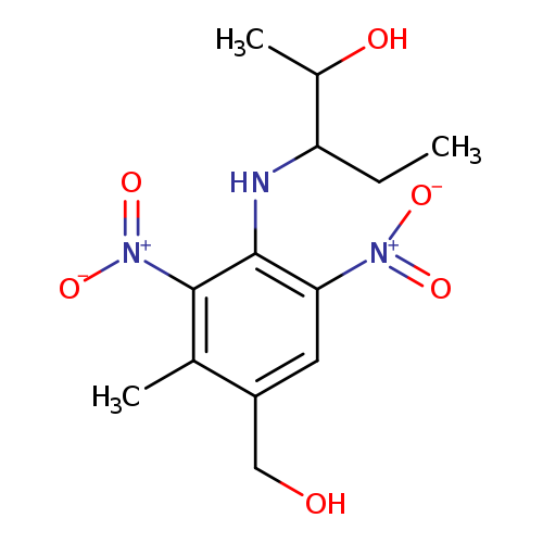 3-((4-(hydroxymethyl)-3-methyl-2,6-dinitrophenyl)amino)pentan-2-ol