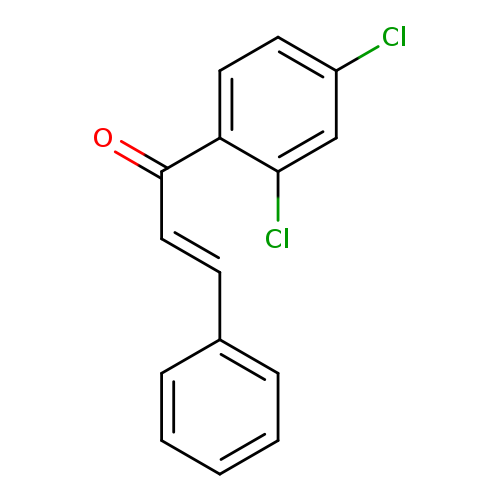 (2E)-1-(2,4-dichlorophenyl)-3-phenylprop-2-en-1-one