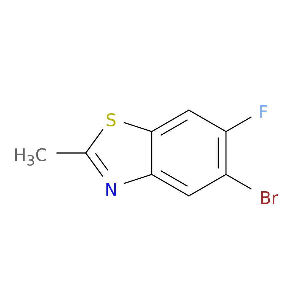 5-bromo-6-fluoro-2-methyl-1,3-benzothiazole