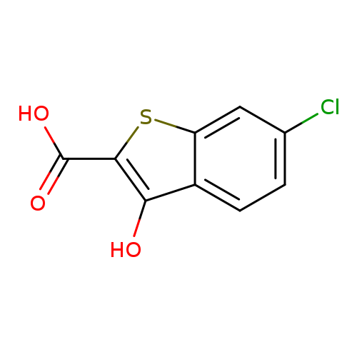 Benzo[b]thiophene-2-carboxylic acid, 6-chloro-3-hydroxy-