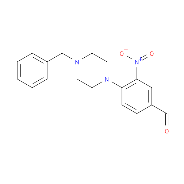 4-(4-Benzylpiperazin-1-yl)-3-nitrobenzaldehyde