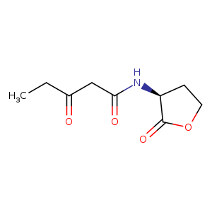 Pentanamide, 3-oxo-N-[(3S)-tetrahydro-2-oxo-3-furanyl]-