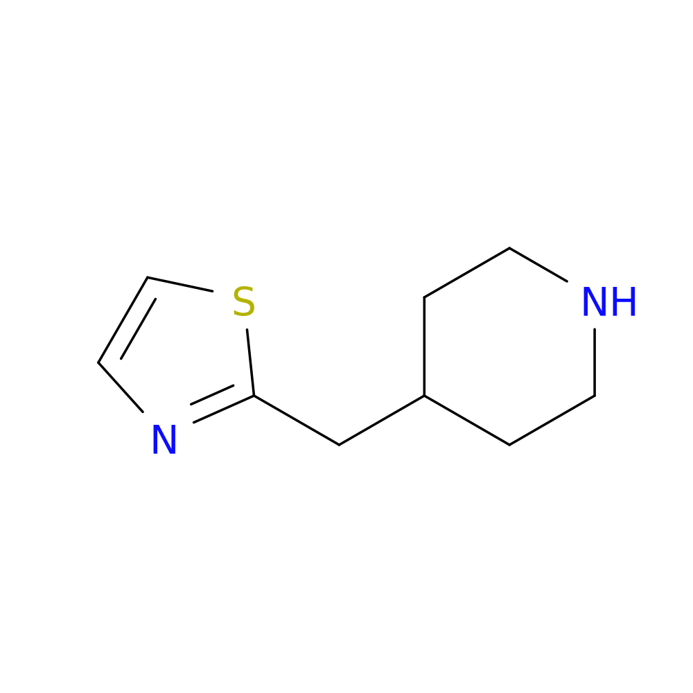 4-[(1,3-Thiazol-2-yl)methyl]piperidine