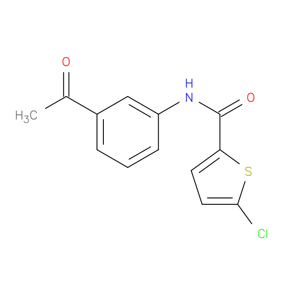 N-(3-Acetylphenyl)-5-chlorothiophene-2-carboxamide