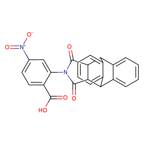 2-(16,18-Dioxo-17-azapentacyclo[6.6.5.0(2,7).0(9,14).0(15,19)]nonadeca-2,4,6,9,11,13-hexaen-17-yl)-4-nitrobenzoic acid