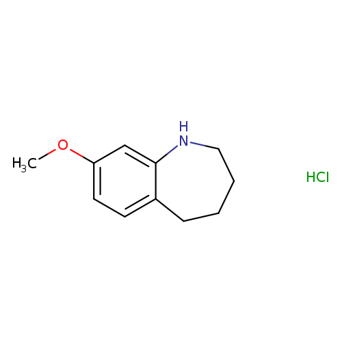 8-Methoxy-2,3,4,5-tetrahydro-1H-1-benzazepine hydrochloride